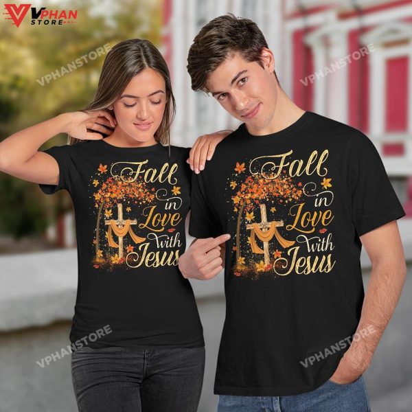 Fall In Love With Jesus Sweatshirt Hoodie