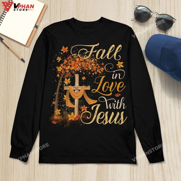 Fall In Love With Jesus Sweatshirt Hoodie