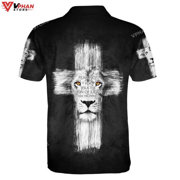 Fear Not For Jesus The Lion Of Judah Christ Polo Shirt & Shorts