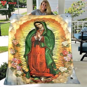 Flower Blanket Of Virgin Mary Gift Ideas For Christians 1