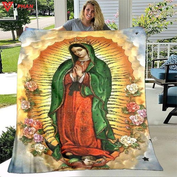 Flower Blanket Of Virgin Mary Gift Ideas For Christians