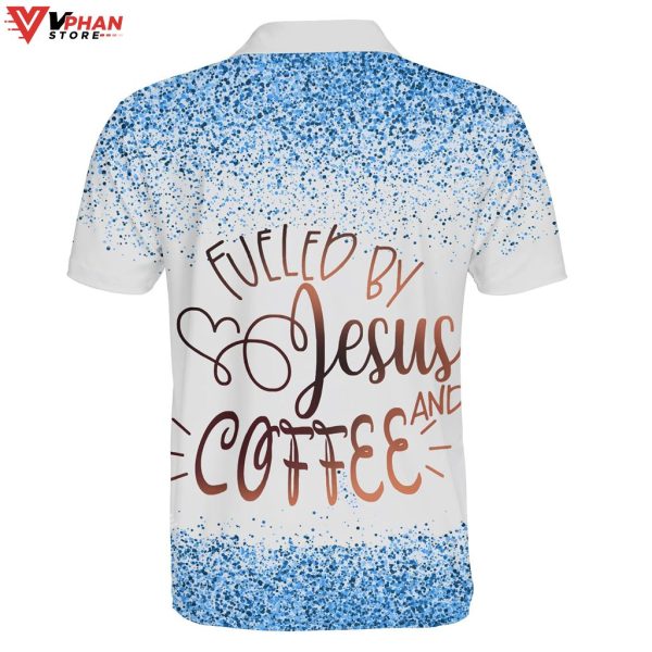 Fueled By Jesus And Coffee Religious Gifts Christian Polo Shirt & Shorts