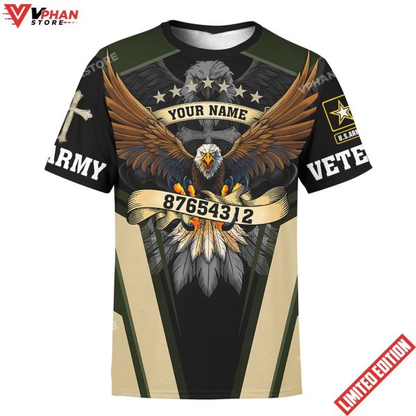 God Bless Our Veteran Eagles Veterans Customized Shirt