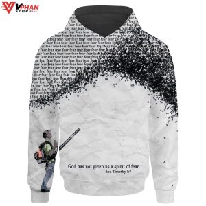 God Has Not Given Us A Spirit Of Fear 2nd Timothy Jesus 3d Hoodie 1