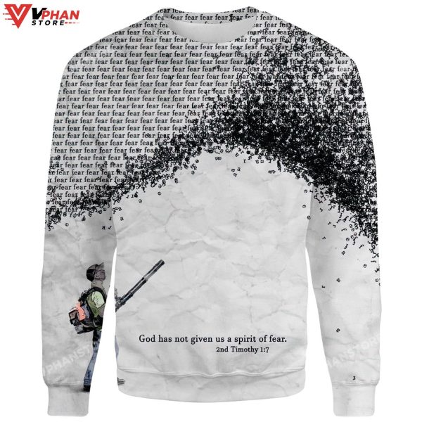 God Has Not Given Us A Spirit Of Fear 2nd Timothy Jesus 3d Hoodie