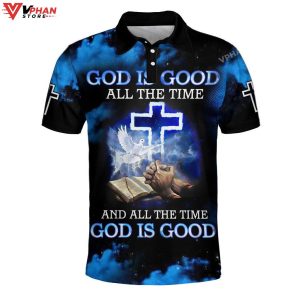 God Is Good All The Time And All The Time Christian Polo Shirt Shorts 1