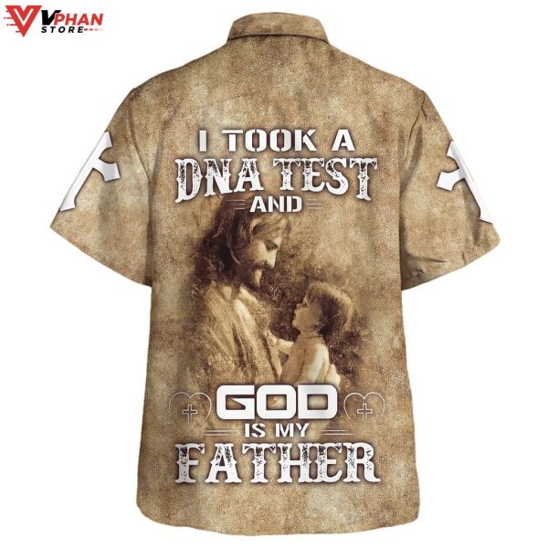 God Is My Father Jesus And Baby Christian Gift Hawaiian Summer Shirt