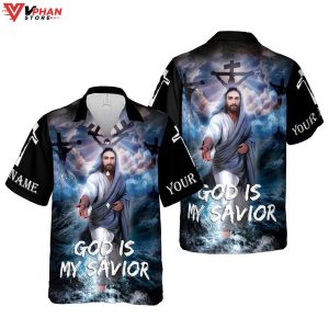 God Is My Savior Hawaiian Outfit Christian Gift Hawaiian Summer Shirt 1