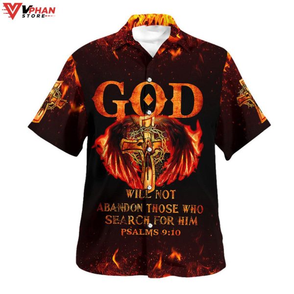 God Will Not Abandon Those Who Search Hawaiian Summer Shirt