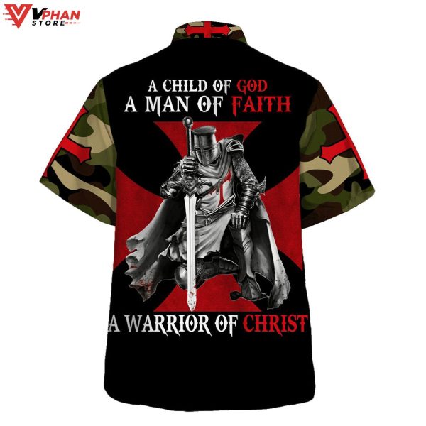 Hand Of A Warrior A Child Of God Hawaiian Outfit Hawaiian Shirt