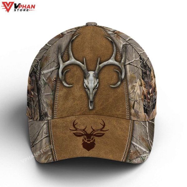 Hunting Camouflage Multicolor Deer Logo Baseball Cap