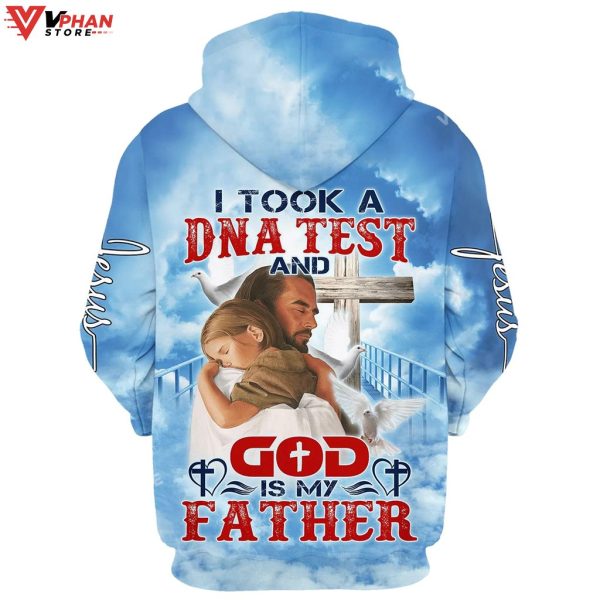 I Took A DNA Test And God Is My Father Jesus And Baby Religious Hoodie