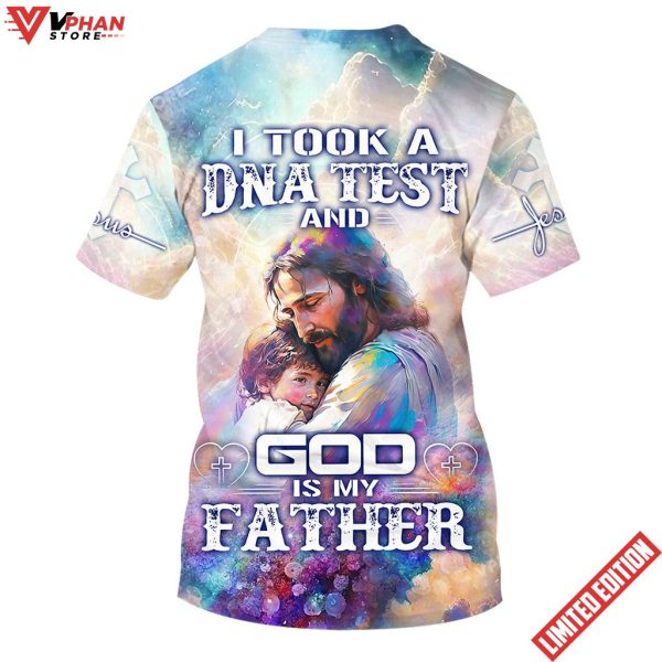 I Took A Dna Test And God Is My Father Jesus All Over Print Shirt