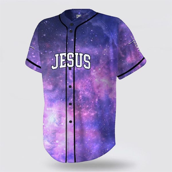 Inspirational Bible Verse Jesus Religious Easter Gifts Christian Baseball Jersey