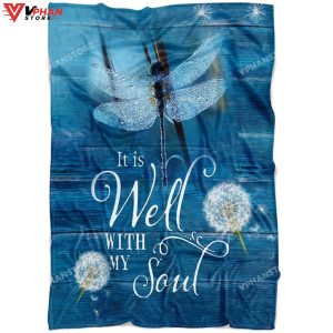 It Is Well With My Soul Christian Easter Gifts Bible Verse Blanket 1