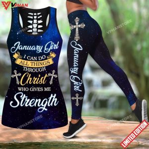 January Girl I Can Do All Things Through Christ Who Give Me Strength Jesus 1