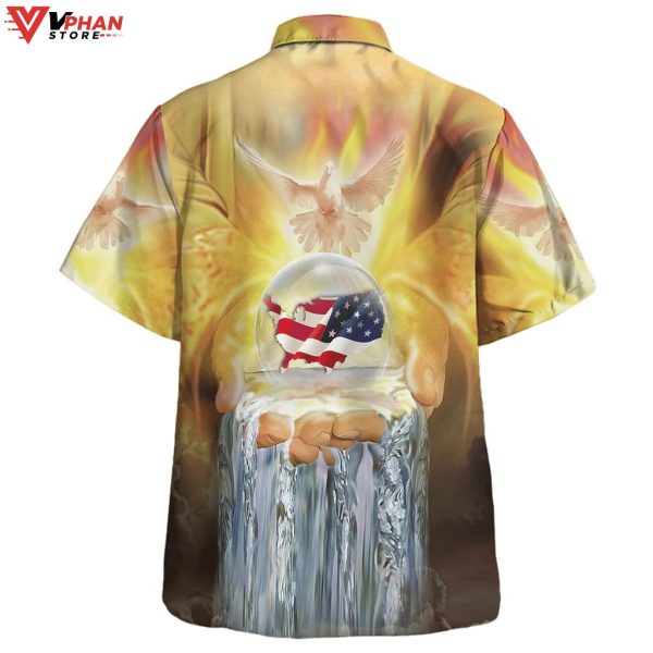 Jesus America One Nation Under God Gifts For Christian Hawaiian Shirt