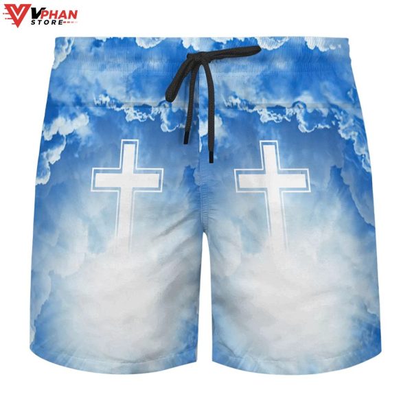 Jesus And Eagle One Nation Under God Christian Outfit  Hawaiian Shirt