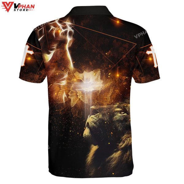 Jesus And Lion Cross Religious Easter Gifts Christian Polo Shirt & Shorts