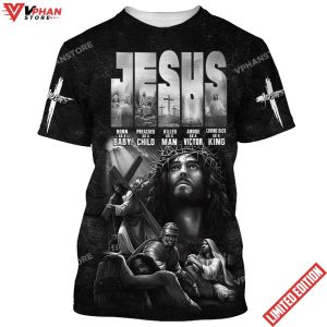 Jesus Born As A Baby 3d Christian Shirt 1