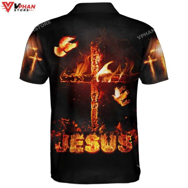 Jesus Christ Cross Religious Easter Gifts Christian Polo Shirt & Shorts