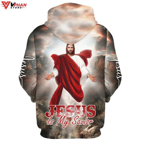 Jesus Christ Is My Savior Men Women Religious Easter Gifts Hoodie