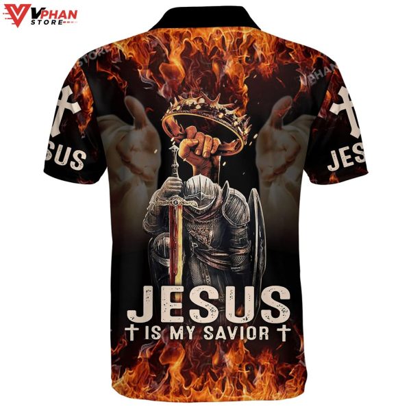 Christ Jesus Is My Savior Religious Gifts Christian Polo Shirt & Shorts