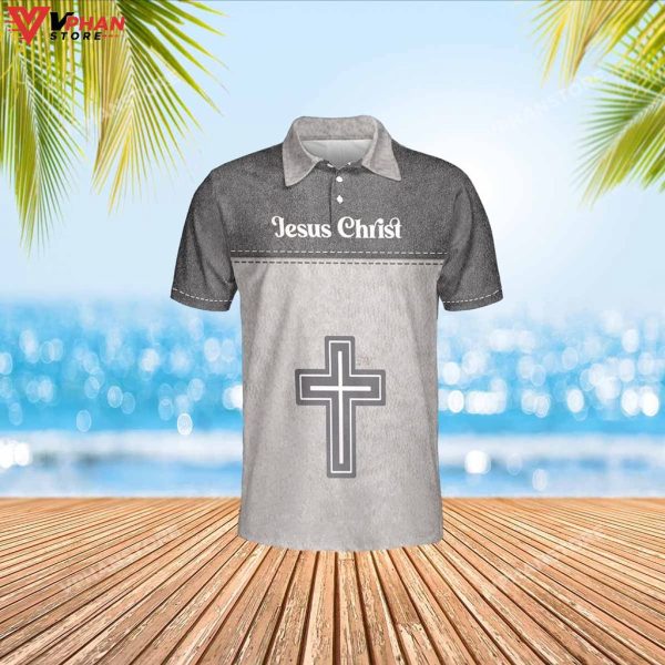 Jesus Christ King Of Kings Easter Gifts Christian Polo Shirt & Shorts