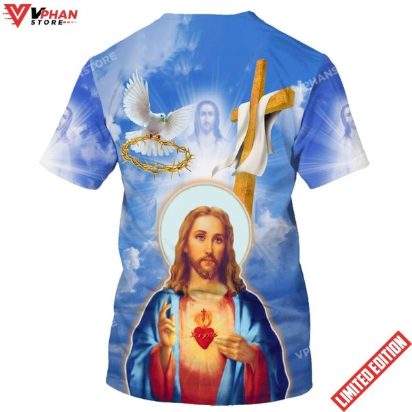 Jesus Christ Sacred Heart Christian Shirt