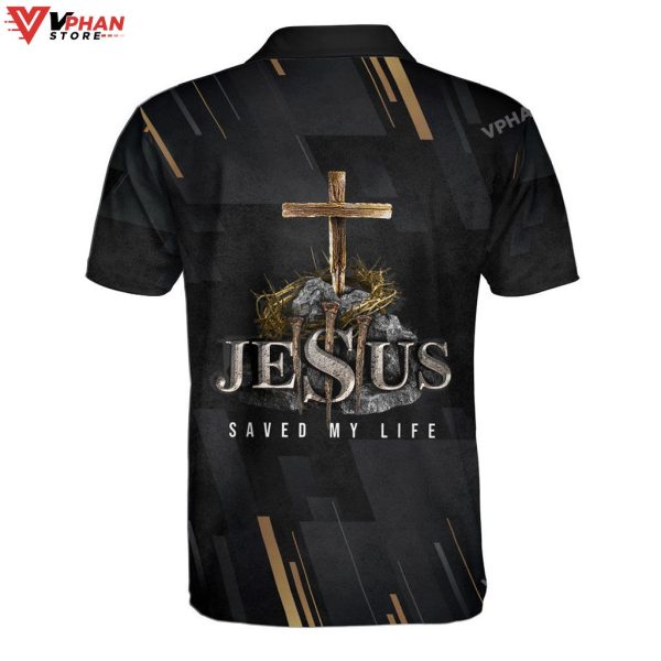 Jesus Christ Saved My Life Religious Gifts Christian Polo Shirt & Shorts
