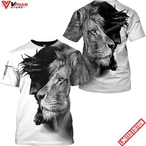 Jesus Christ The Lion King All Over Printed 3D T Shirt 1