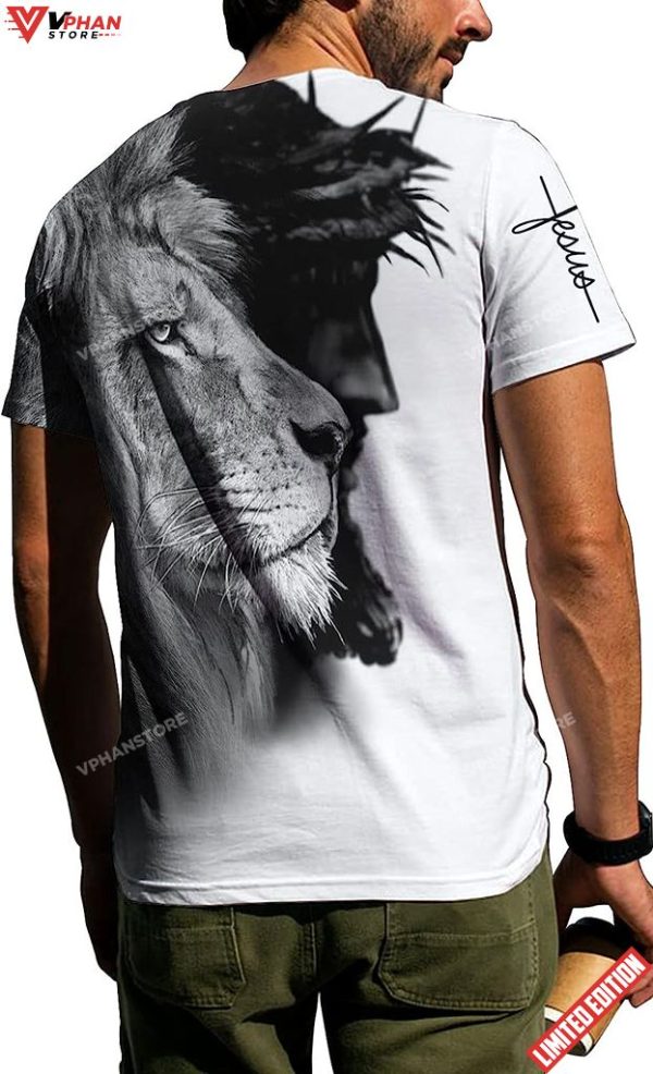 Jesus Christ The Lion King All Over Printed 3D Shirt