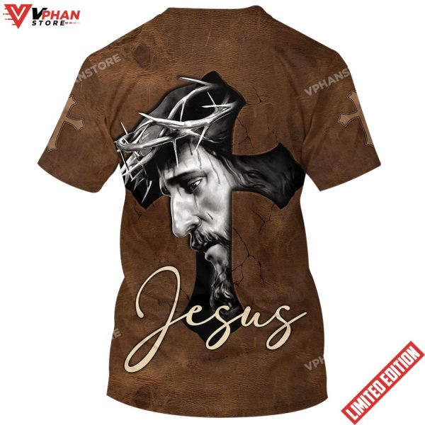 Jesus Cross 3d Christian Shirt For Men And Women