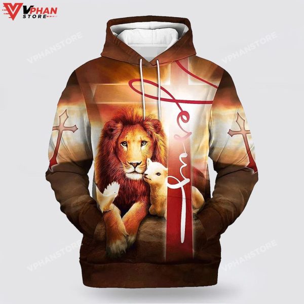 Jesus Cross 3d Hoodies For Women Men Christian Apparel