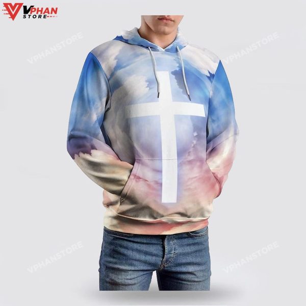 Jesus Cross Christian Gift Ideas Religious Easter Gifts Hoodie