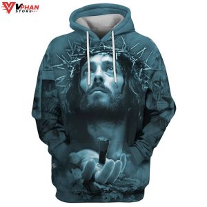 Jesus Crown Of Thorns Hoodie I May Not Be Perfect But Jesus Hoodie 1