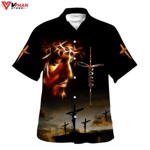 Jesus Crown Of Thorns I Can Do All Things Hawaiian Summer Shirt 1