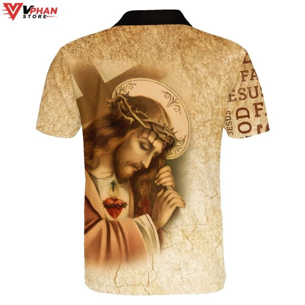 Jesus Faith Hope Soul Religious Christian Polo Shirt & Shorts