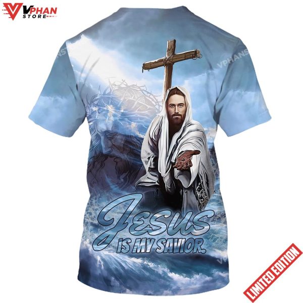 Jesus Give Me Hand Jesus Is My Savior 3D All Over Printed Shirt