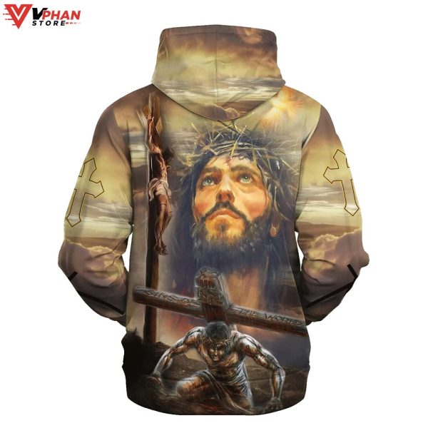 Jesus God Is My Savior Religious Easter Gifts Christian Hoodie