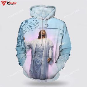 Jesus He Lives Christian Apparel Religious Easter Gifts Christian Hoodie 1