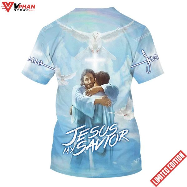 Jesus Holding Is My Savior 3d All Over Print Shirt