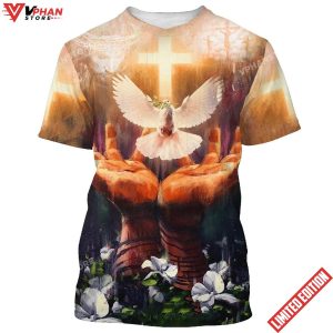 Jesus Holy Spirit 3d All Over Print Shirt 1