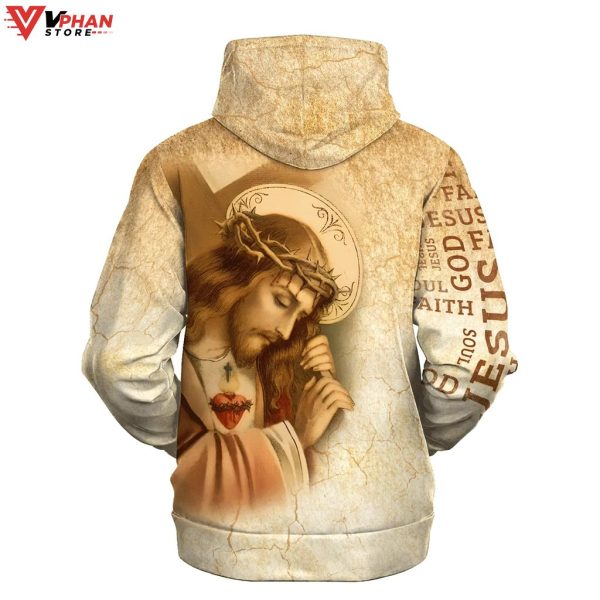 Jesus Hope Faith Love Religious Easter Gifts Christian Hoodie