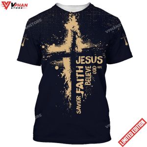 Jesus Hope God Believe Faith Savior 3d All Over Print Shirt 1