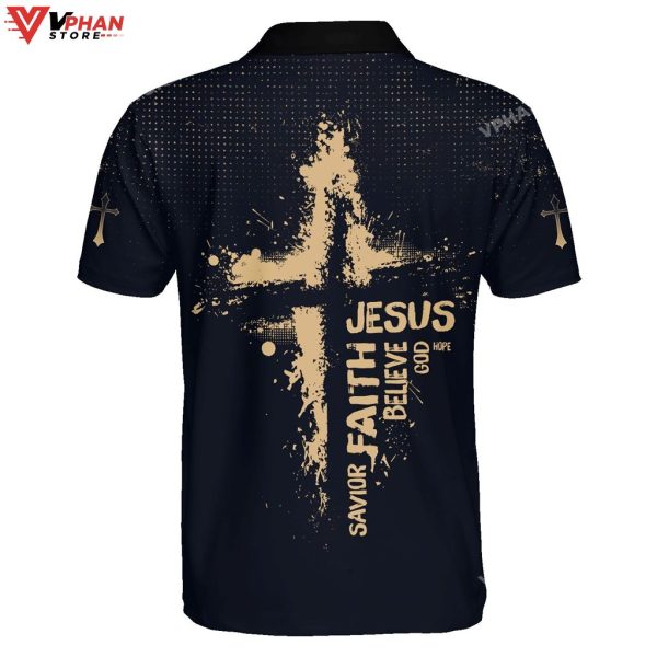 Jesus Hope God Believe Faith Savior Christian Polo Shirt & Shorts