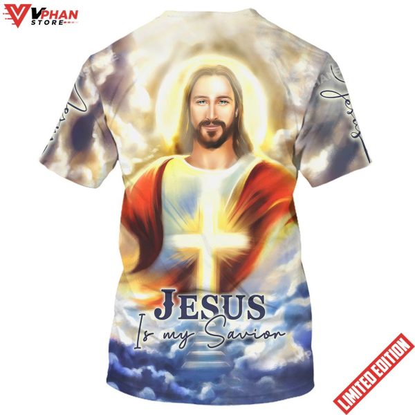 Jesus In Heaven Jesus Is My Savior 3D All Over Printed Shirt