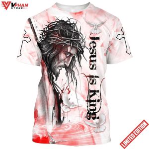 Jesus Is King 3d All Over Print Shirt 1