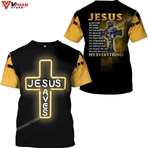 Jesus Is My God My Kingjesus Is My God My King Religious Hoodie 1