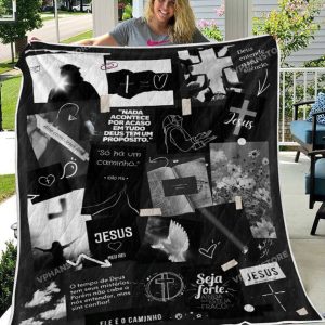 Jesus Is My King Gift Ideas For Christians Bible Verse Blanket 1